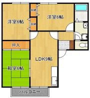 ハイツ新町の間取り画像