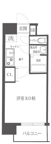 MV.imp大阪鶴橋の間取り画像