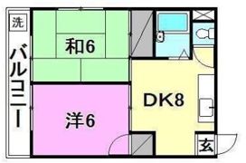 レモンハイツ駅前の間取り画像