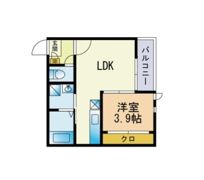 Grandtic tranquil 警固の間取り画像