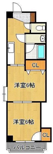 Hamiel九工大前の間取り画像