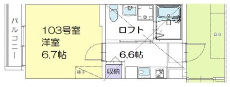 ピネーロ市川の間取り画像