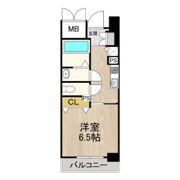 CITY SPIRE靭公園(旧名称:ルナコート江戸堀)の間取り画像