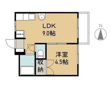 コーガマンションの間取り画像