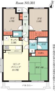 リーブル大宮の間取り画像