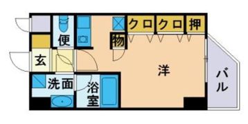 Aden博多祇園町の間取り画像