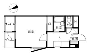 スプリングバレーの間取り画像