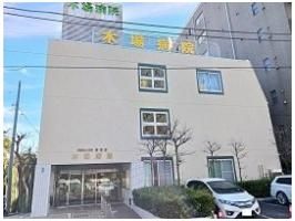 木場病院まで150m