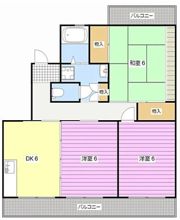 ソシア安松の間取り画像