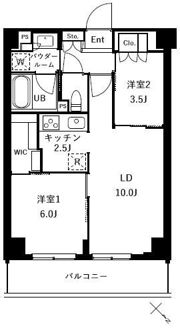 ザ・ケンジントン・レジデンスときわ台の間取り画像