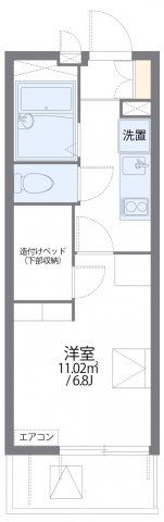 レオパレス東淡路の間取り画像