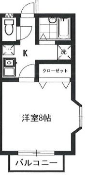 クレセントの間取り画像