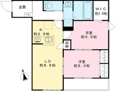 ル シエルの間取り画像