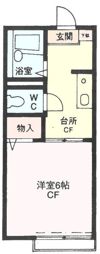 ジュネスハイムの間取り画像