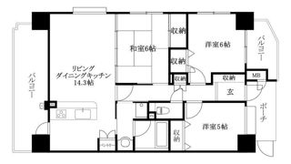 ダイアパレス松山駅西の間取り画像