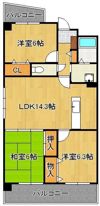 珪州館IIIの間取り画像