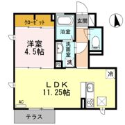 プロムナード アンドゥ ドゥの間取り画像