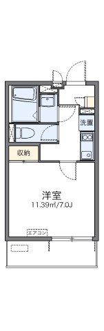 レオネクストアンビシャスVIGの間取り画像