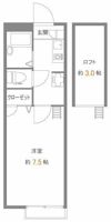 メインシティガーデン アゼリアIIの間取り画像