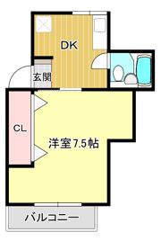 ウイズ高屋の間取り画像