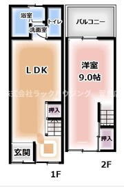 寿町貸家の間取り画像