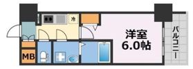エスリード ザ・カレント大阪の間取り画像