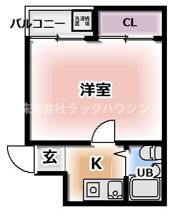 ラムール萱島の間取り画像