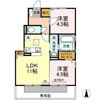リーバス・E・イノセント A棟の間取り画像