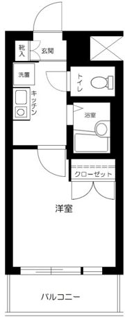 ヴェルト目黒西の間取り画像