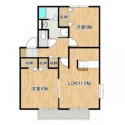 ブライトストンB棟の間取り画像