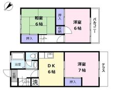 テラスハイブリッジの間取り画像