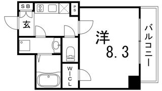 ファステート神戸ティアモの間取り画像