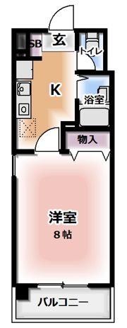 レコルト香里の間取り画像