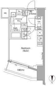 ザ・パークハビオ三軒茶屋の間取り画像