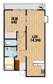 青山コーポAの間取り画像