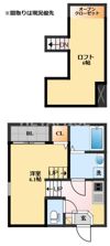 MODERN PALAZZO福田町A棟の間取り画像