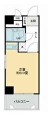 ライオンズマンション靱公園第2の間取り画像