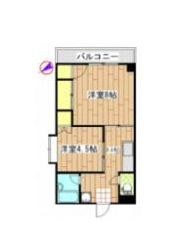 安西マンションの間取り画像