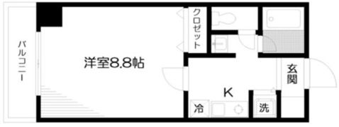 サンピア西須賀の間取り画像