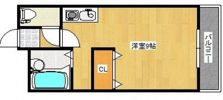 ロイヤルヴィラ下伊福の間取り画像