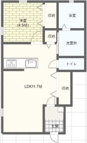 Blue mouintainの間取り画像
