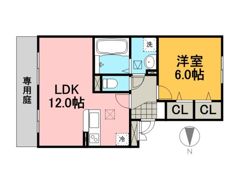 ピソラフィネの間取り画像