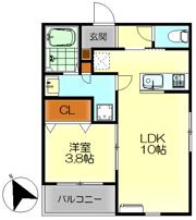 M・テラス吉浦新町Ⅱの間取り画像