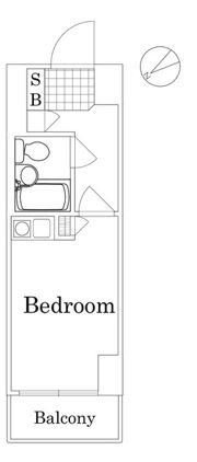 ライオンズプラザ鶴見中央の間取り画像