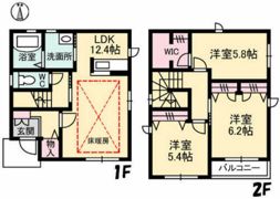 シャーメゾンYoshida A棟の間取り画像