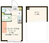ハーモニーテラス千川Ⅲの間取り画像