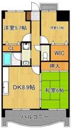 オロマーレ折尾南Iの間取り画像
