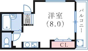 アンソレイユの間取り画像