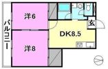 オックスフォードサーカス河原町の間取り画像