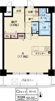 エクシアテラス梅田(EXIATERRACE UMEDA)の間取り画像